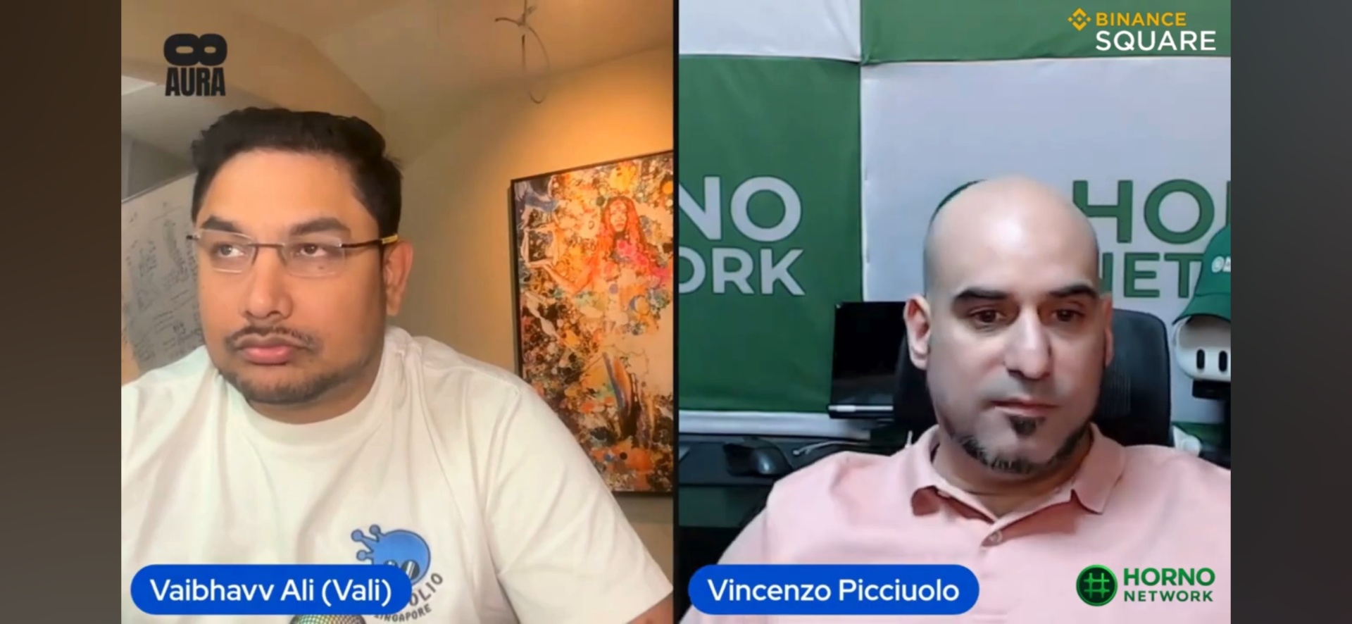 Vincenzo Picciuolo — Binance Square Live interview